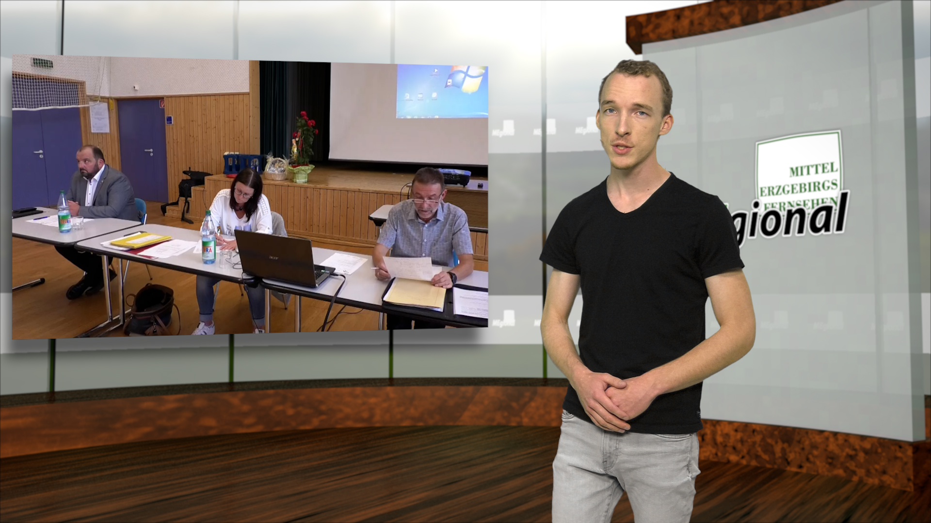 MEgional am 09. August 2021 mit dem neuen Bürgermeister für Neuhausen