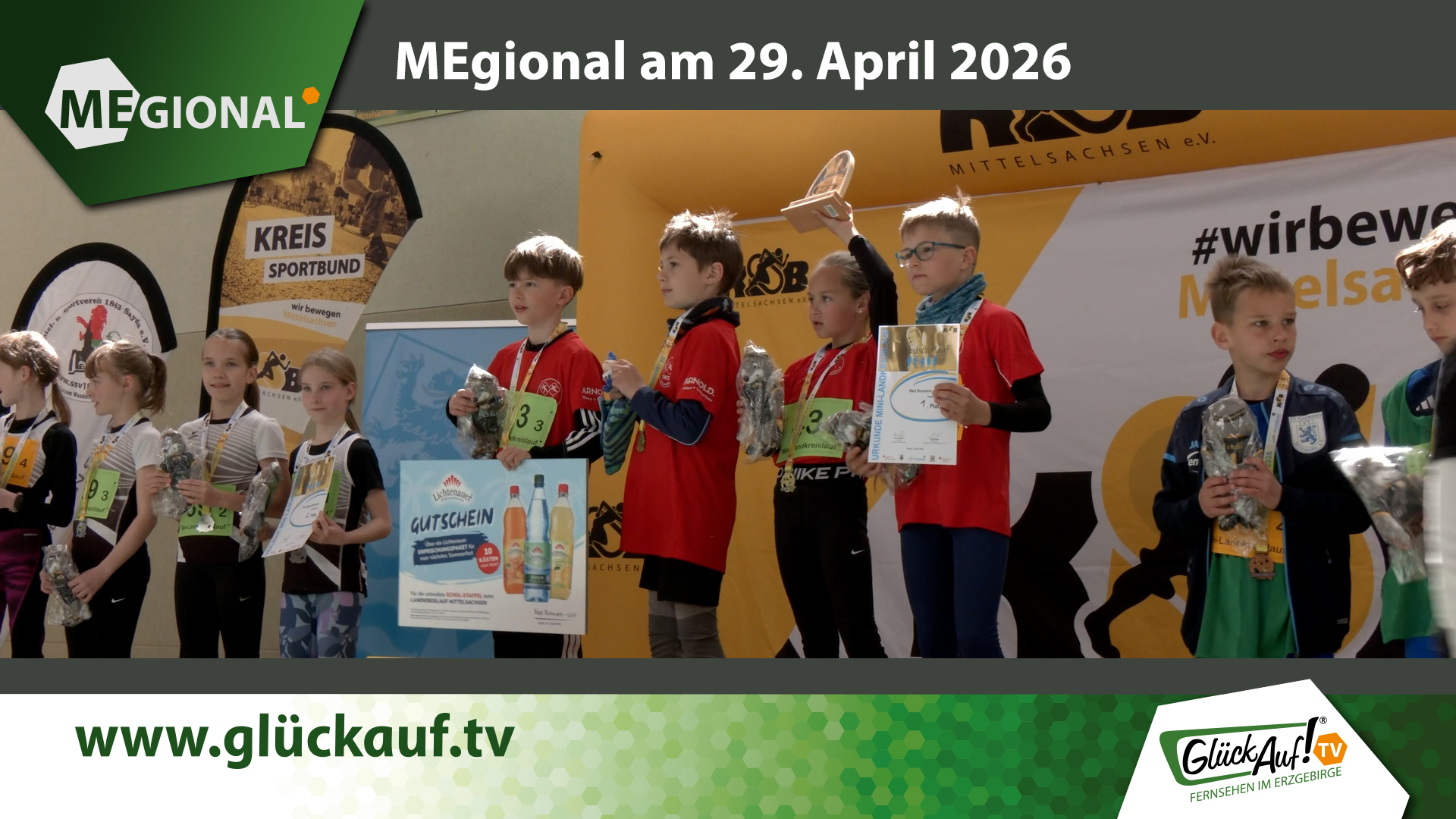 MEgional am 29. April mit dem Thema: Landkreislauf in Sayda MEgional am 29. April mit dem Thema: Landkreislauf in Sayda