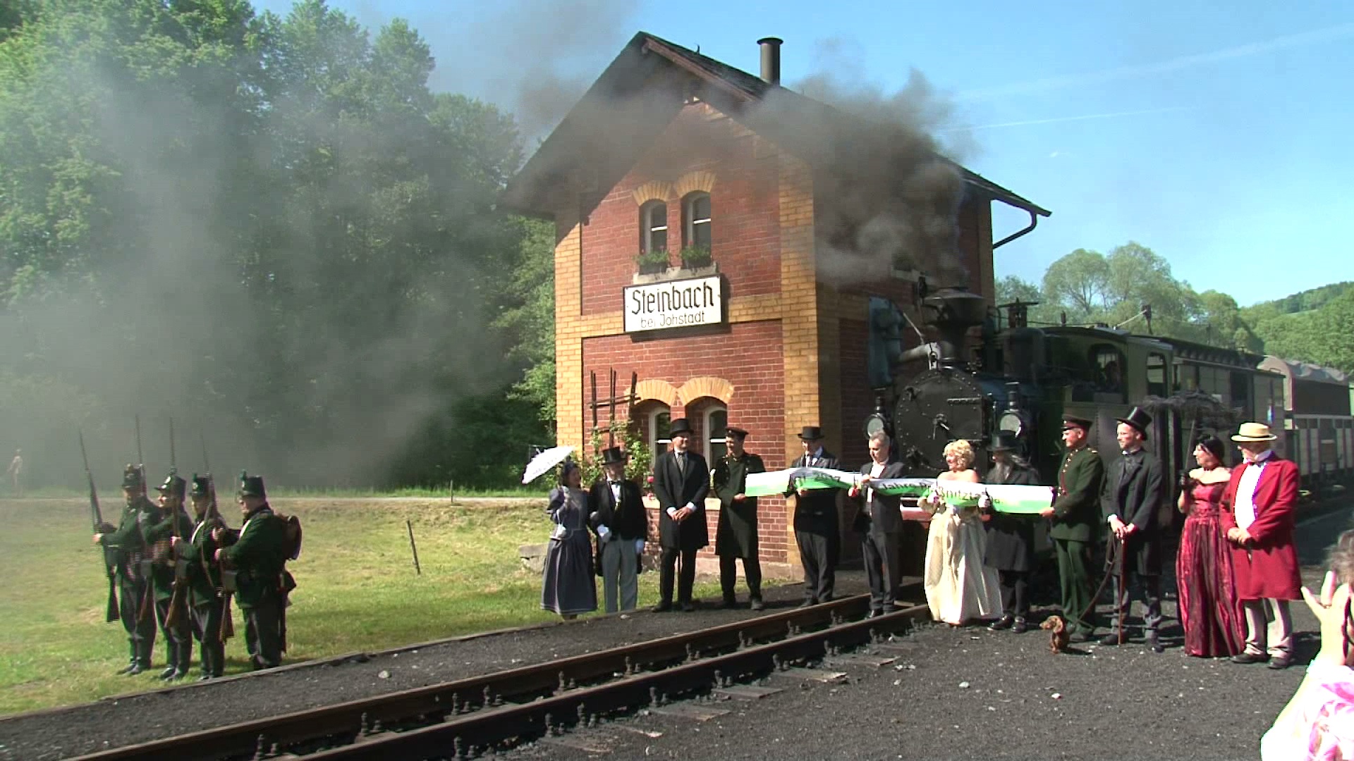 MEgional mit der Jubiläumsfahrt der Preßnitztalbahn MEgional mit der Jubiläumsfahrt der Preßnitztalbahn