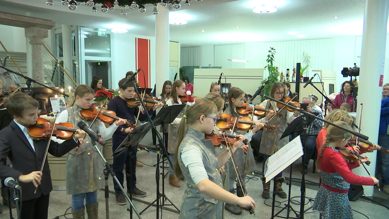 MEgional mit dem Musikalischen Adventskalender in Zschopau