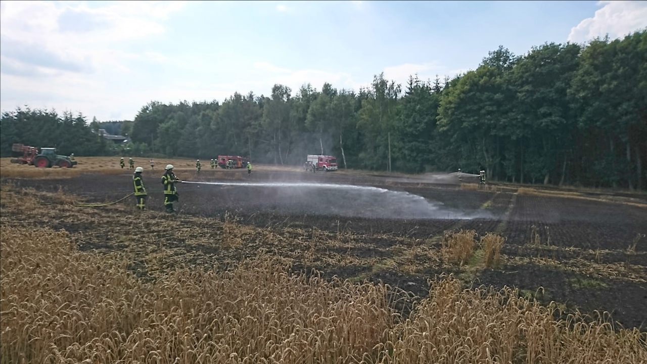 MEgional mit einem Flächenbrand in Marienberg MEgional mit einem Flächenbrand in Marienberg