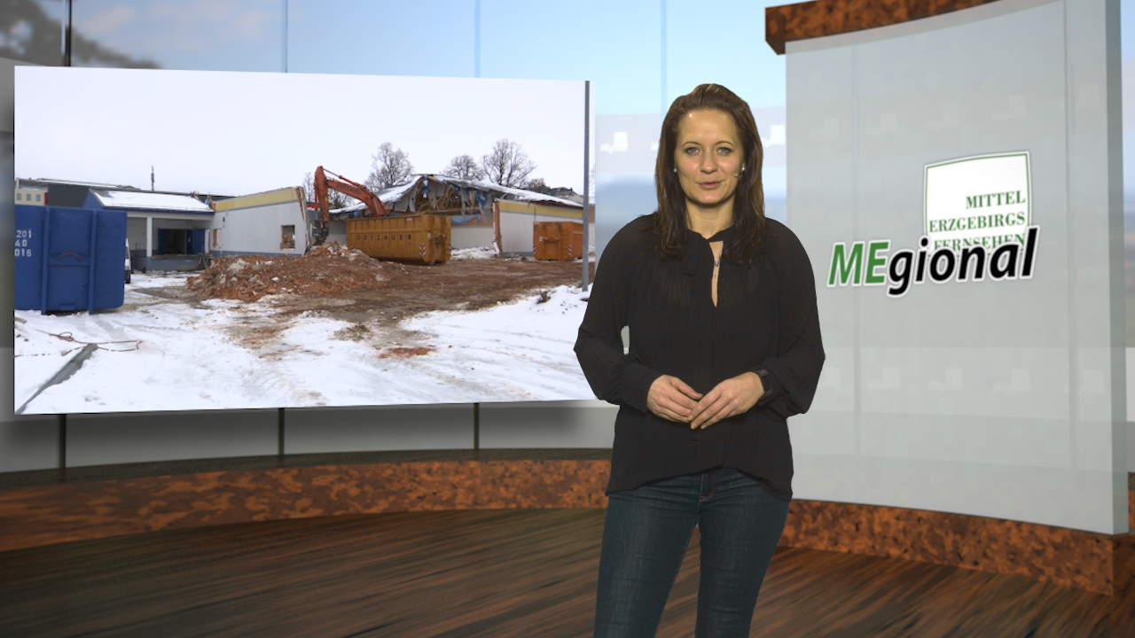 MEgional am 14. Februar mit einer Großbaustelle in Marienberg