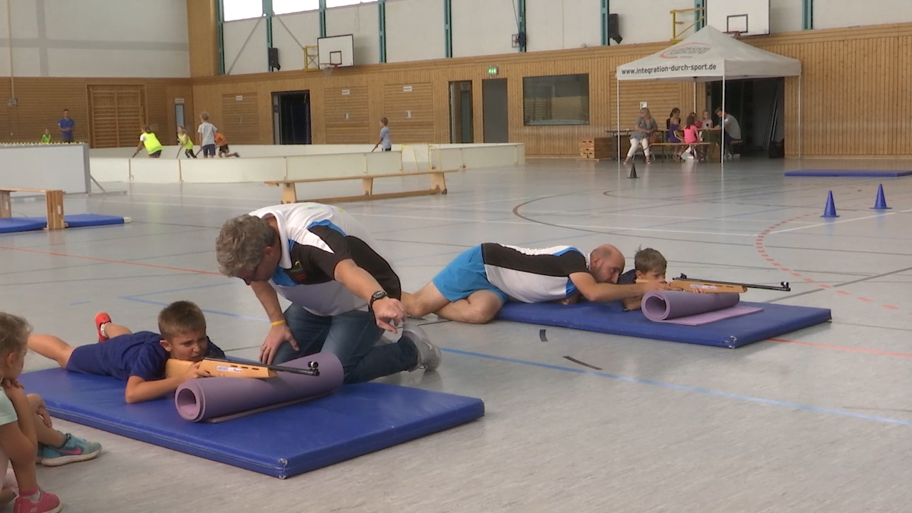 MEgional am 09. August 2019 mit der Interkulturellen Sportferienfreizeit des Kreissportbund Erzgebirge