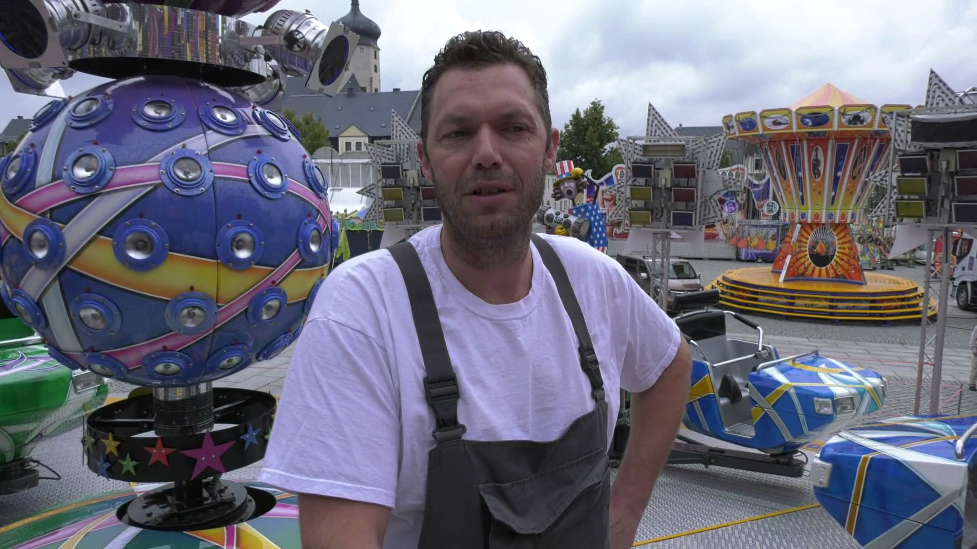 MEgional am 2. September 2020 mit einem Interview mit Schaustellern in Marienberg