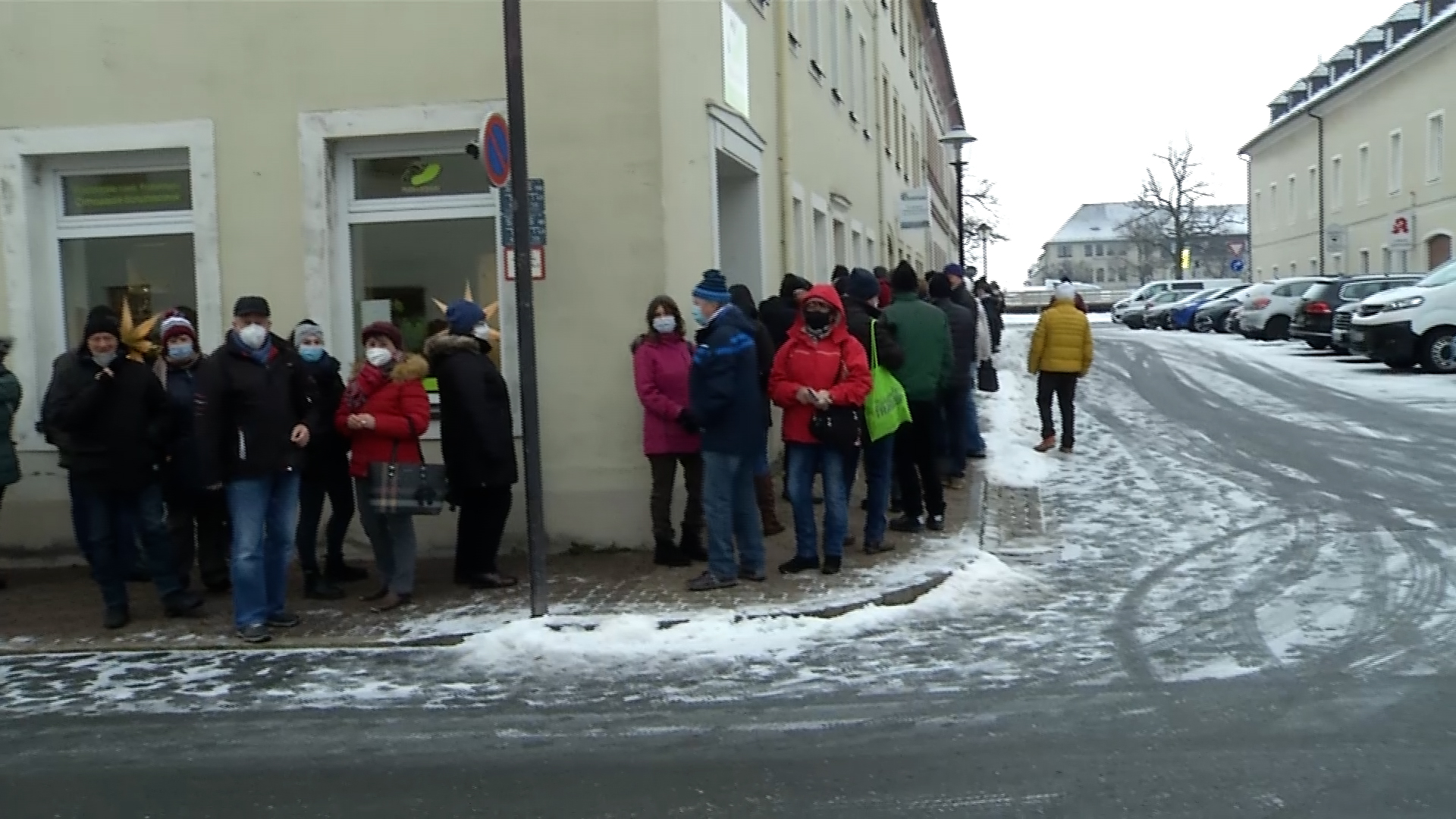 MEgional am 6. Dezember 2021 mit dem mobilen Impfteam in Marienberg