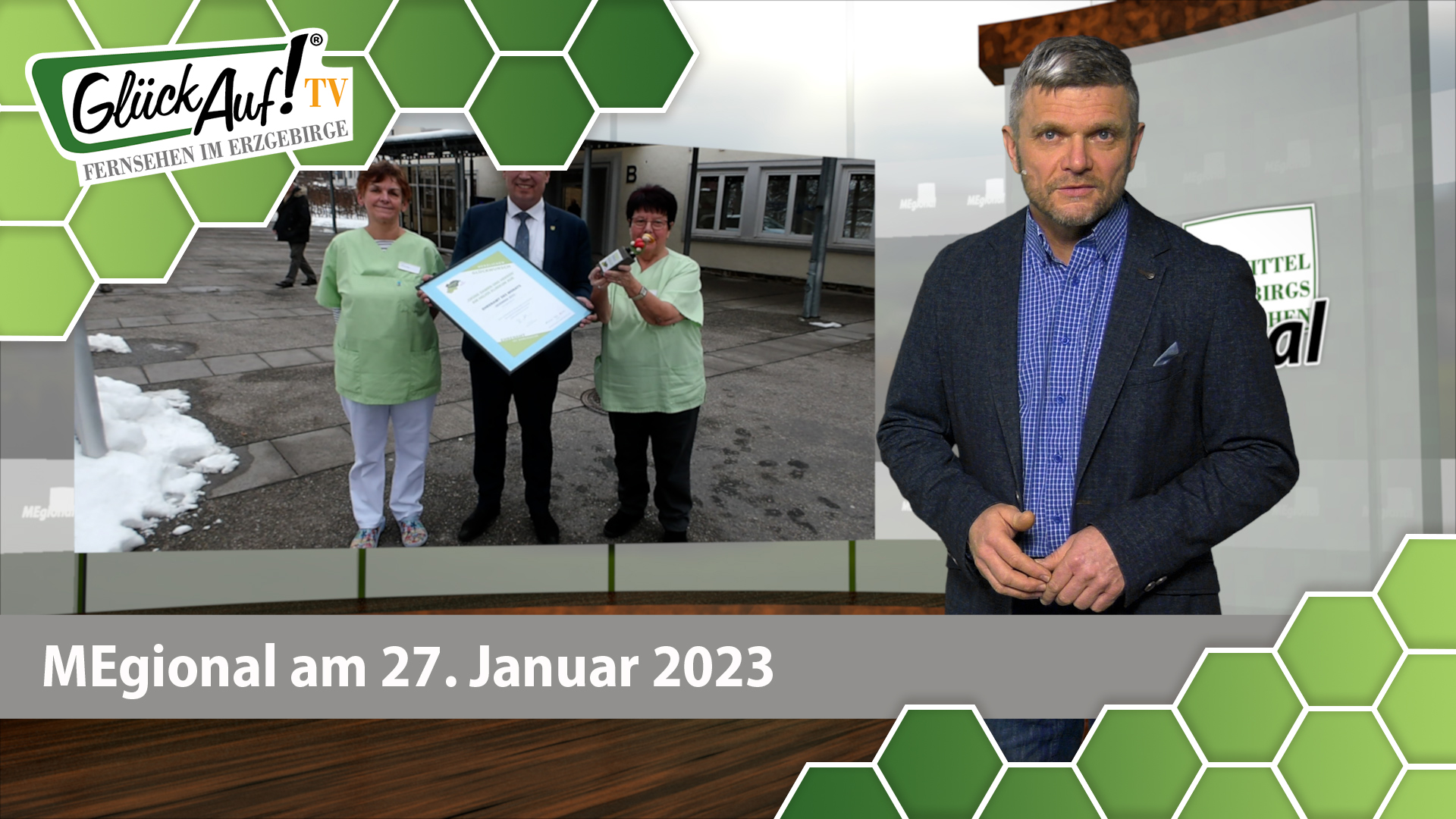 MEgional am 27. Januar 2023 - mit dem Ehrenamtspreis des Landrates