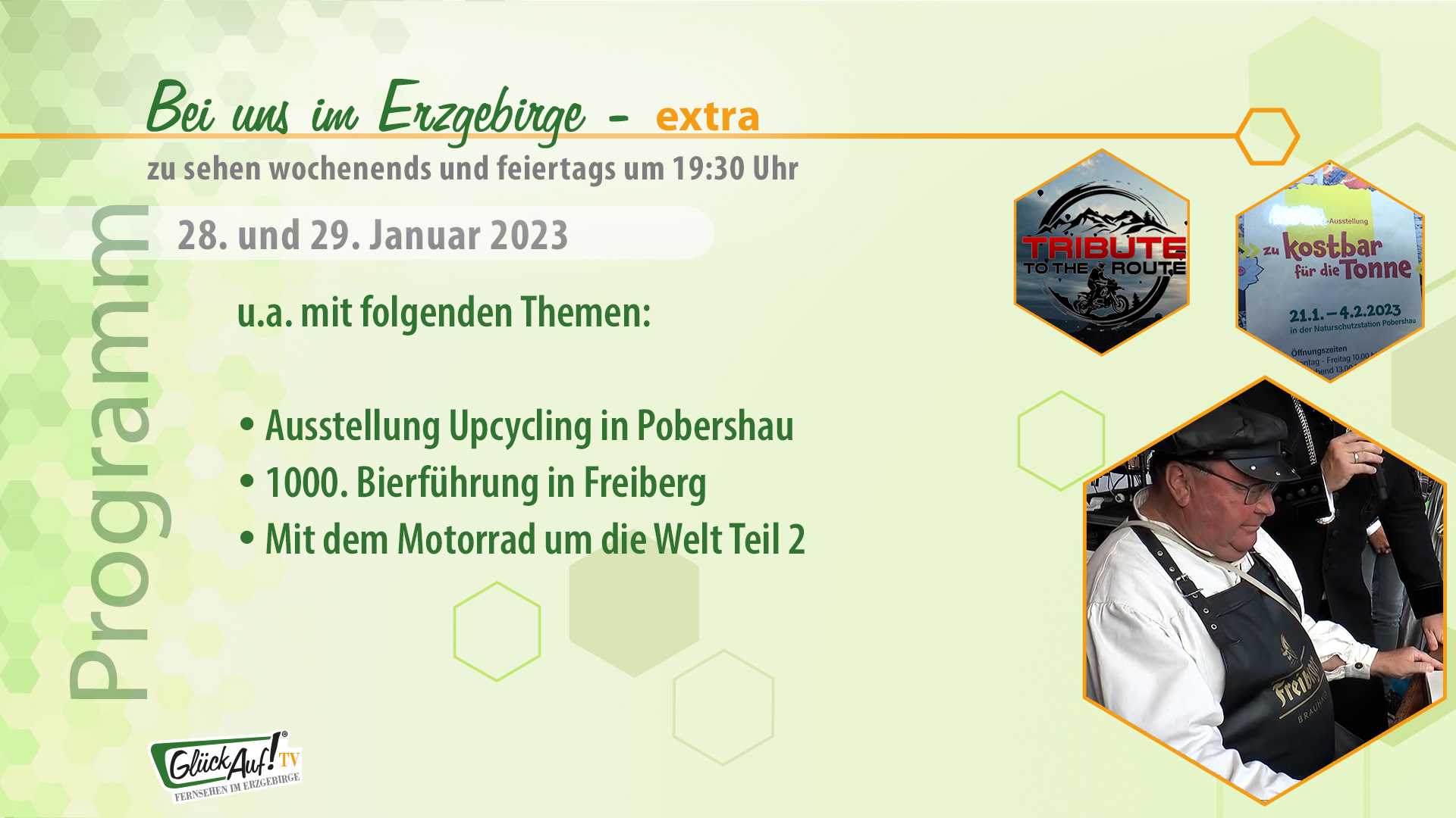 Bei uns im Erzgebirge - extra für die 05. Kalenderwoche 2023 Bei uns im Erzgebirge - extra für die 05. Kalenderwoche 2023