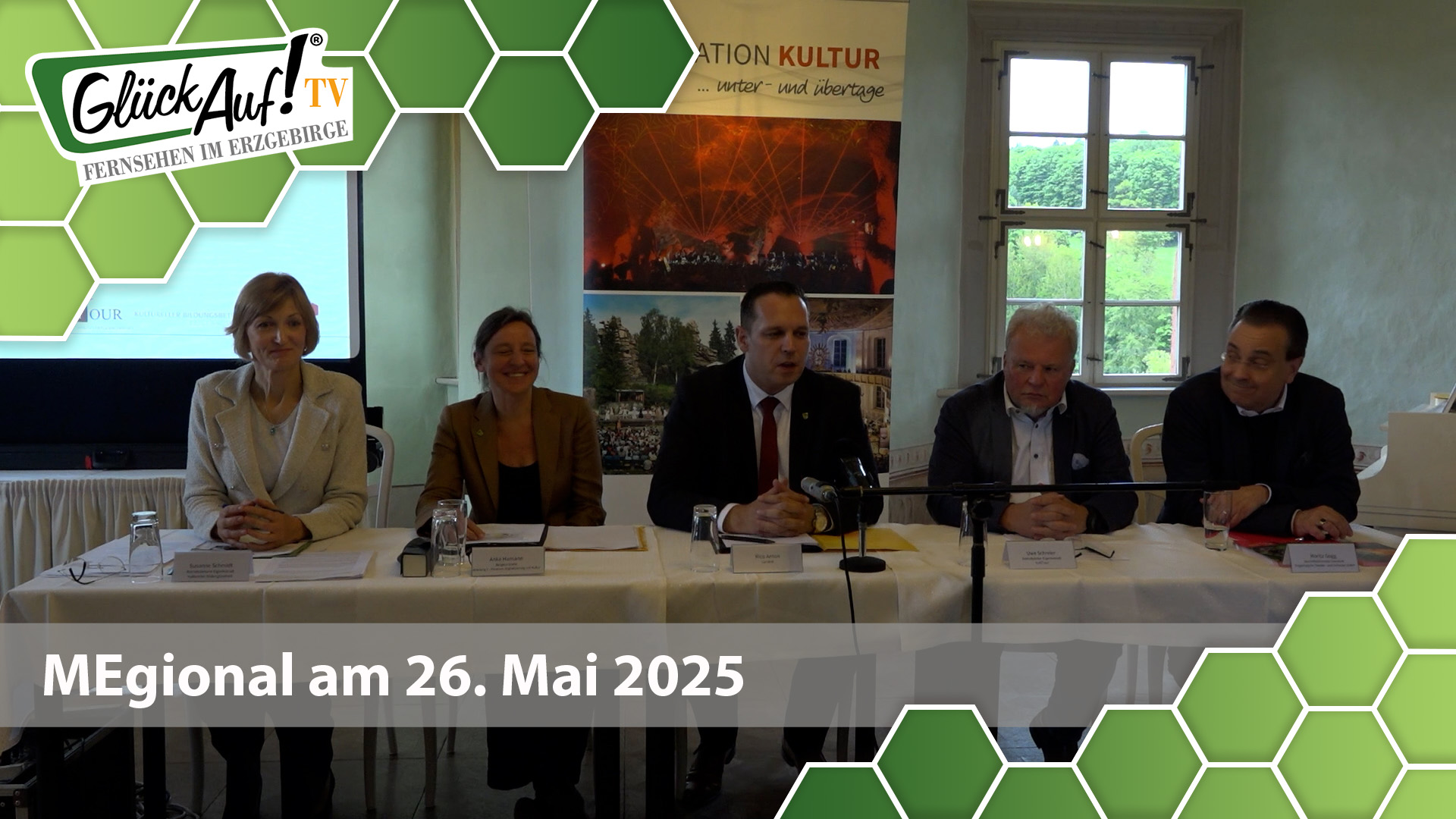 MEgional am 26. Mai 2025 mit dem Thema: Kultur in Not