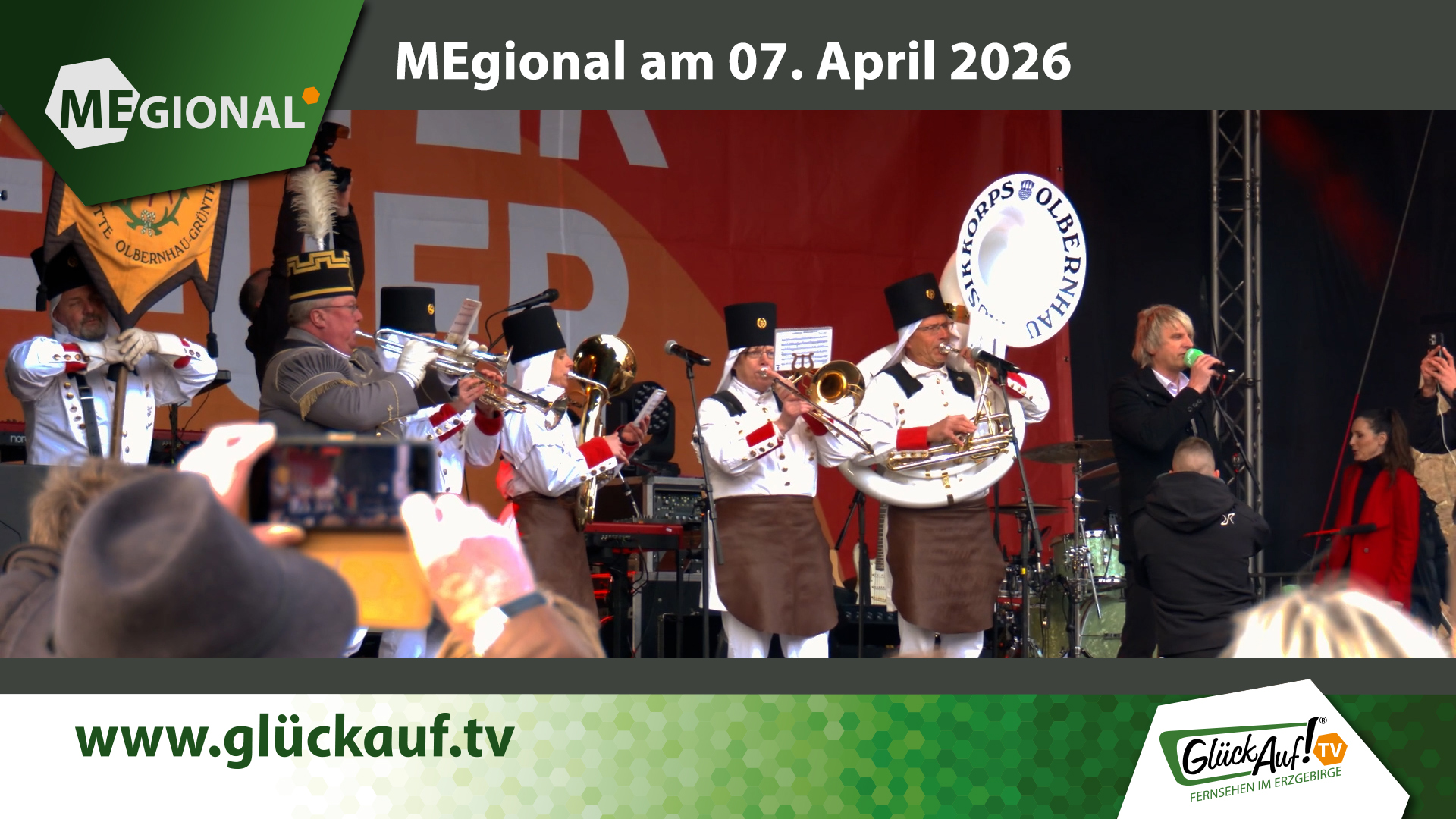 MEgional am 07. April mit dem Thema: Osterfeuer in Olbernhau