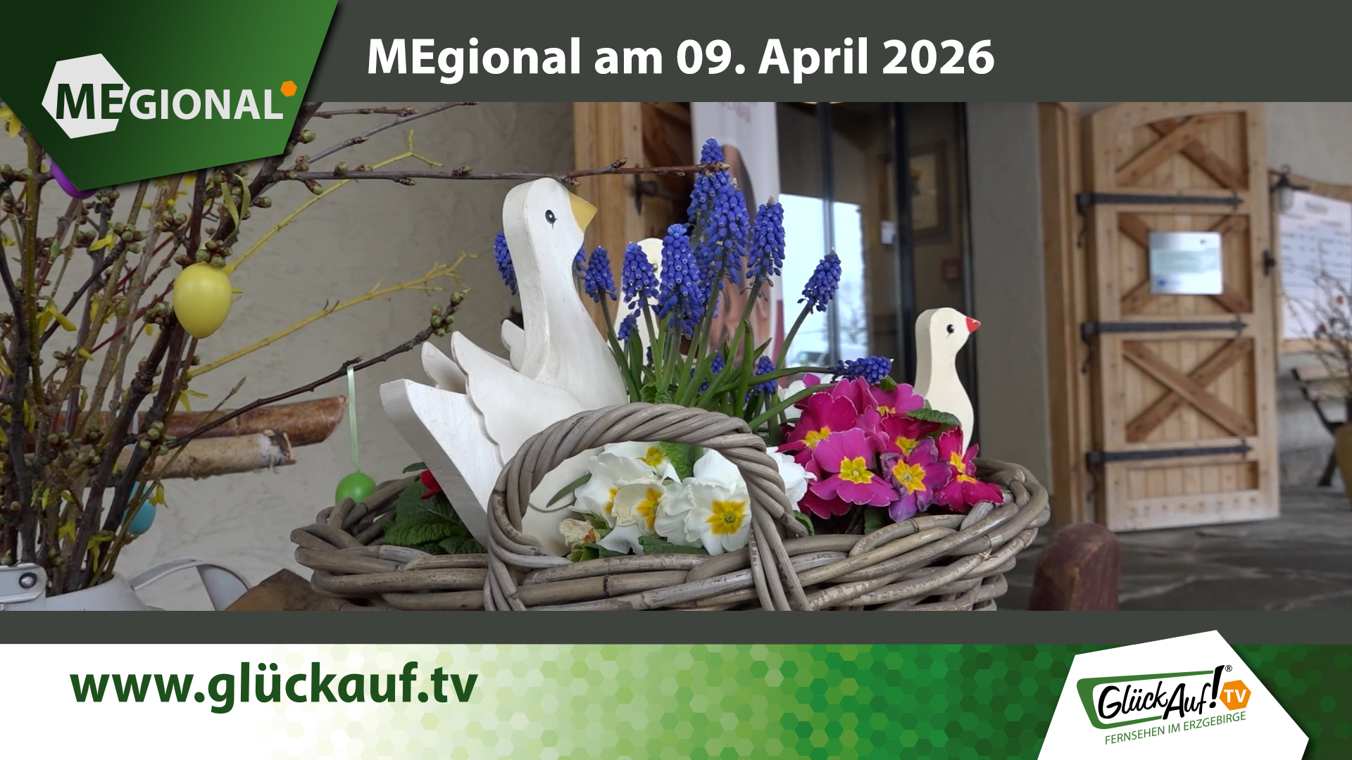 MEgional am 09. April mit dem Thema: 150 Jahre Stadtbibliothek in Burgstädt