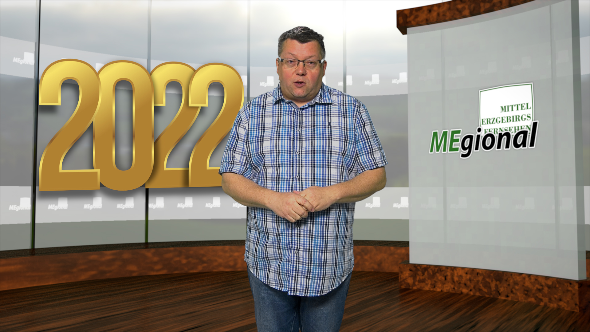 MEgional am 3. Januar 2022 mit einem Gruß zum neuen Jahr